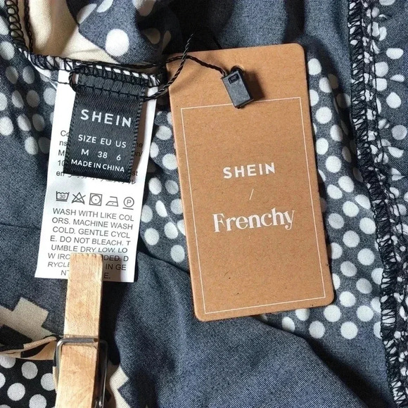 SHEIN “Frenchy” Ruffle Hem Halter Dress NWT - Picture 10 of 11